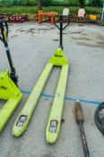 Pramac long reach hand hydraulic pallet truck