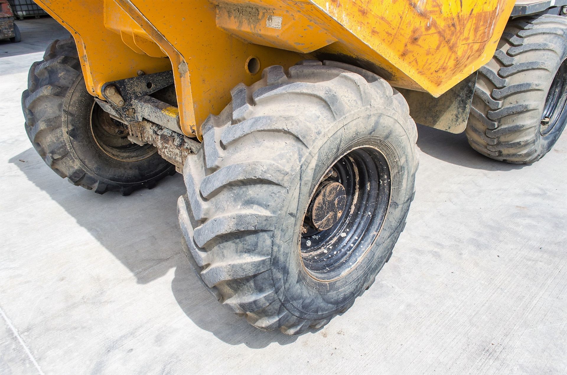 Terex TA9 9 tonne straight skip dumper Year: 2011 S/N: EB6MV2593 Recorded Hours: 3342 D1442 - Image 15 of 22