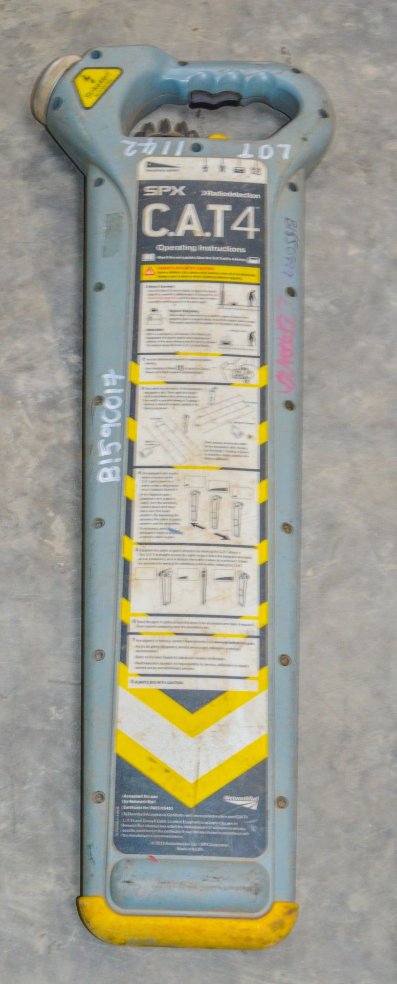 Radiodetection CAT4 cable avoidance tool B1590017