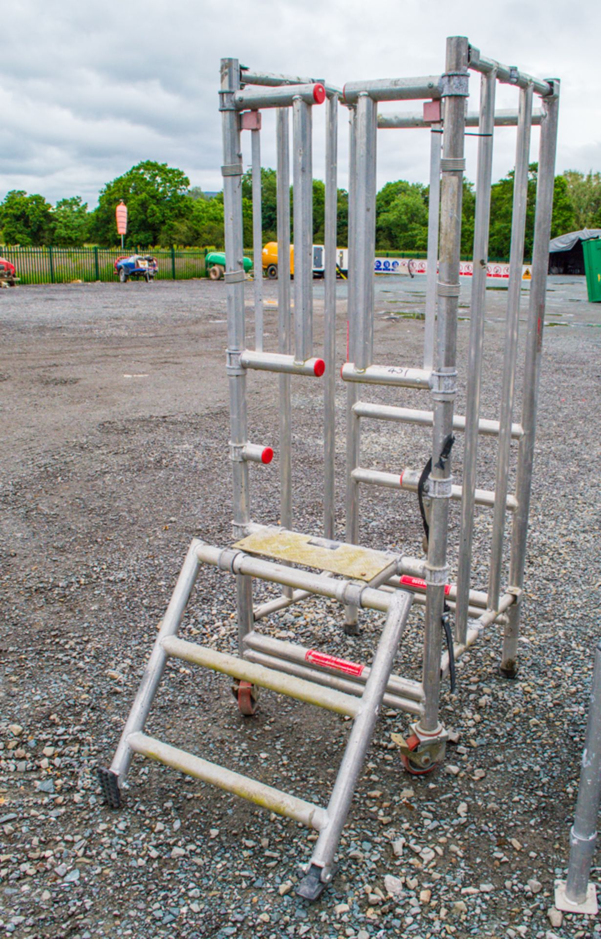 Aluminium podium tower