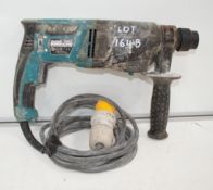 Makita HR2610 110v SDS rotary hammer drill 1410-8474