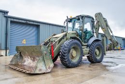 JCB 4CX back hoe loader (ex MOD) Year: 2010 S/N: 2003657 Recorded Hours: 1759 c/w joystick controls,