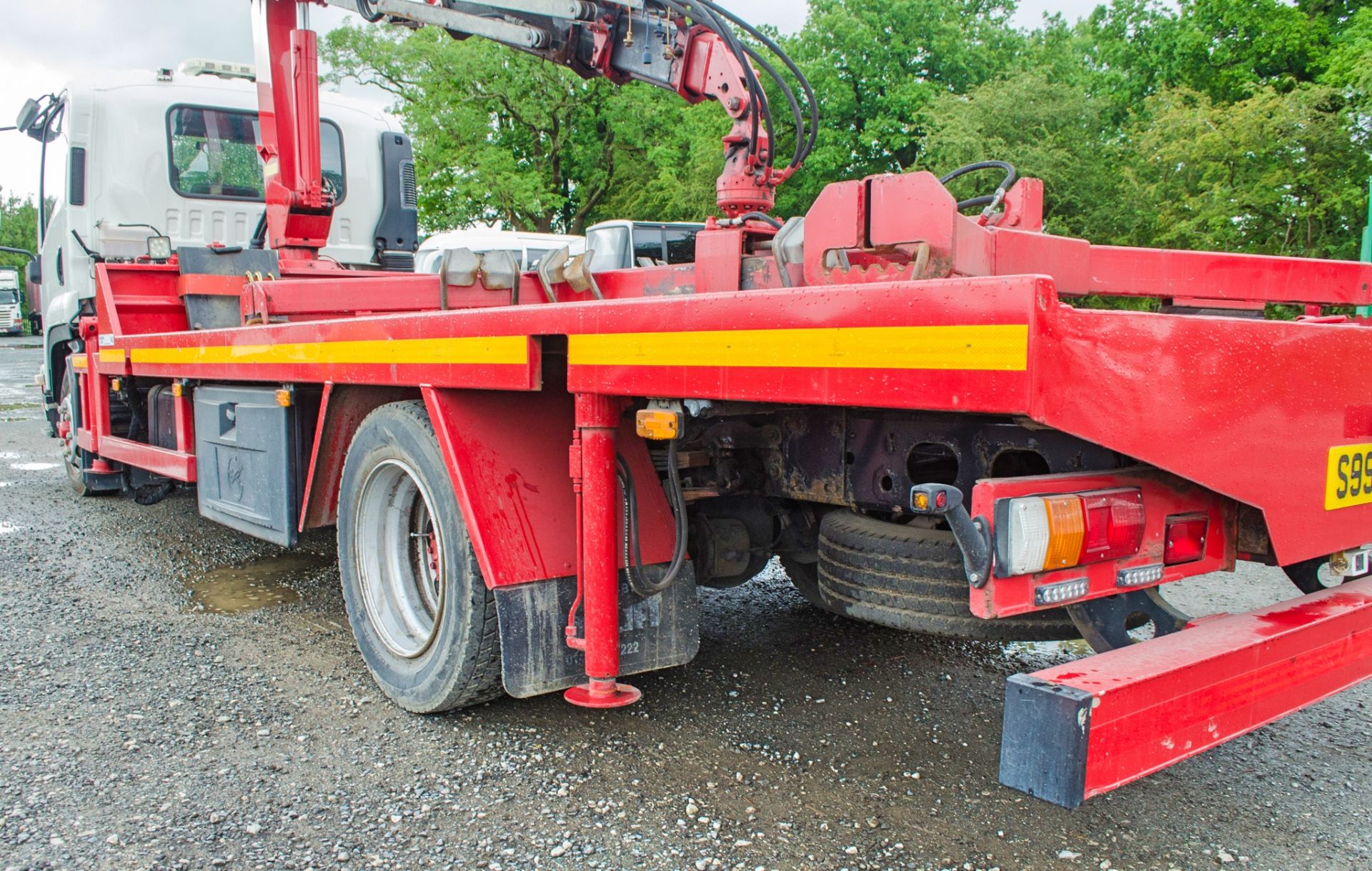 Isuzu F120.240 12 tonne 4 x 2 flat bed recovery truck  Reg Number: LK09 GPE (Registration on - Image 18 of 23
