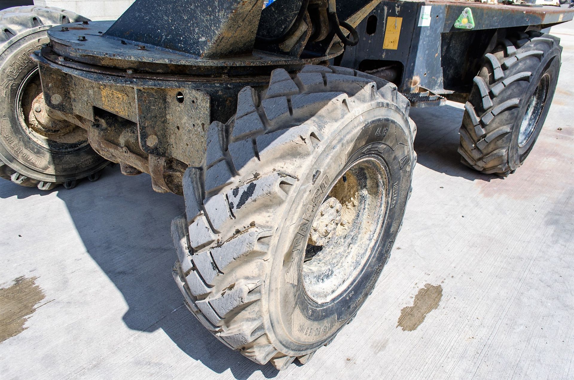 Benford Terex 3 tonne swivel skip dumper Year: 2006 S/N: E608FS371 Recorded Hours: 23 (Clock - Image 14 of 21