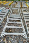 6 tread aluminium step ladder LL3217