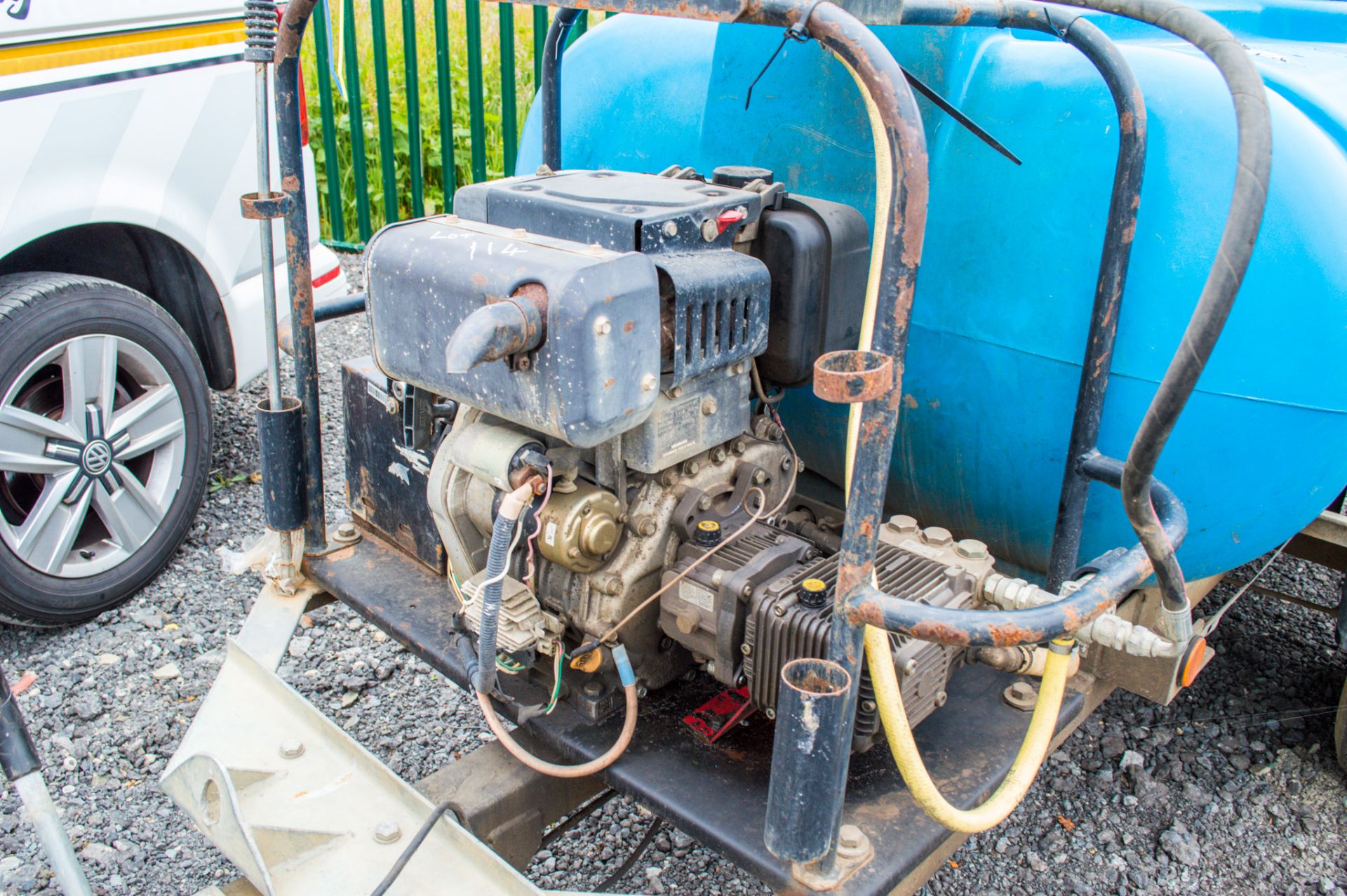 Trailer Engineering fast tow diesel driven pressure washer bowser - Image 2 of 3