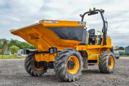 JCB 6 T-1 6 tonne swivel skip dumper Year: 2019 S/N: 2915349 Recorded Hours: 431 c/w: front facing