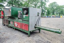 ACM HPH 40 3 phase semi automatic horizontal waste baler Year: 2015 S/N: 10085ZE