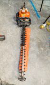 Stihl petrol driven hedge trimmer WOOCX433