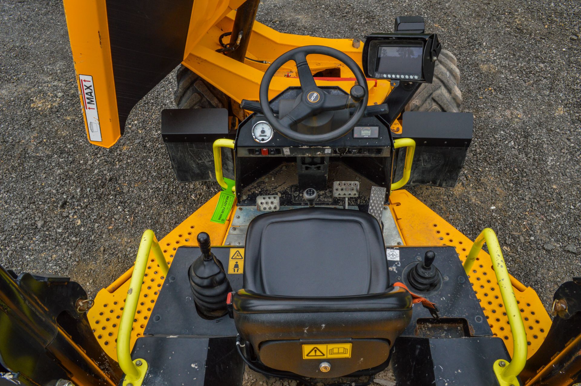 JCB 6 T-1 6 tonne swivel skip dumper Year: 2019 S/N: 2915349 Recorded Hours: 431 c/w: front facing - Image 17 of 19