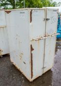 Steel parts storage site cabinet 09AB0081