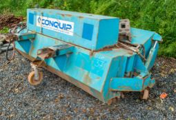 Conquip FA802 fork lift mountable hydraulic sweeper attachment A615789