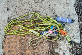 3 fall arrest ropes