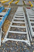 12 tread aluminium step ladder 1407-0649