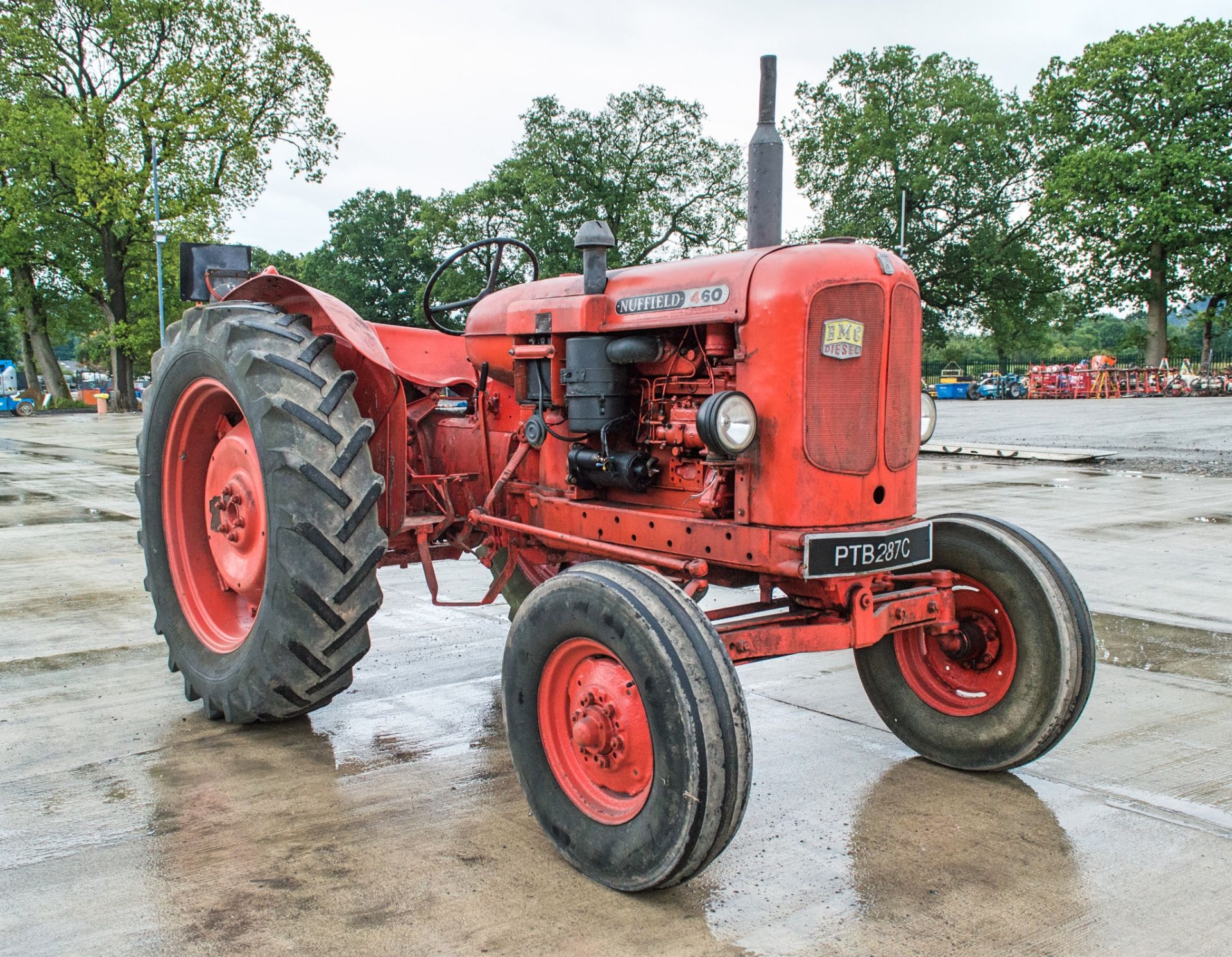 Nuffield 460 2 wheel drive diesel driven tractor  Reg Number: PTB 287C  S/N: 60B 1500 57042 - Image 2 of 16