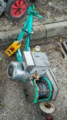 Imer ET200N 110v scaffold hoist c/w control pendant L634W732