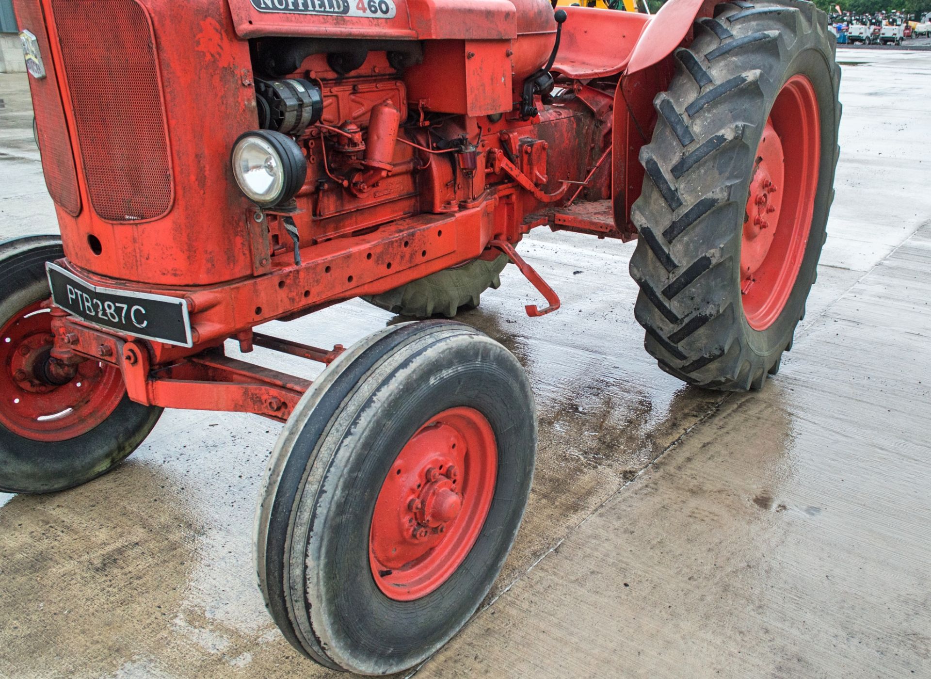 Nuffield 460 2 wheel drive diesel driven tractor  Reg Number: PTB 287C  S/N: 60B 1500 57042 - Image 10 of 16