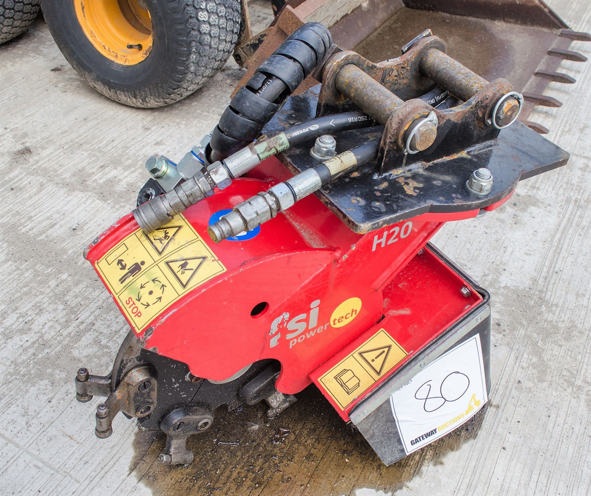 FSI H20 hydraulic stump grinder To suit 3 tonne excavator LUS