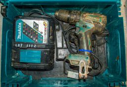 Makita 18v cordless drill c/w charger & carry case 1612MAK0499 ** No battery **