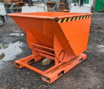 Eichinger 750 litre fork lift tipping skip