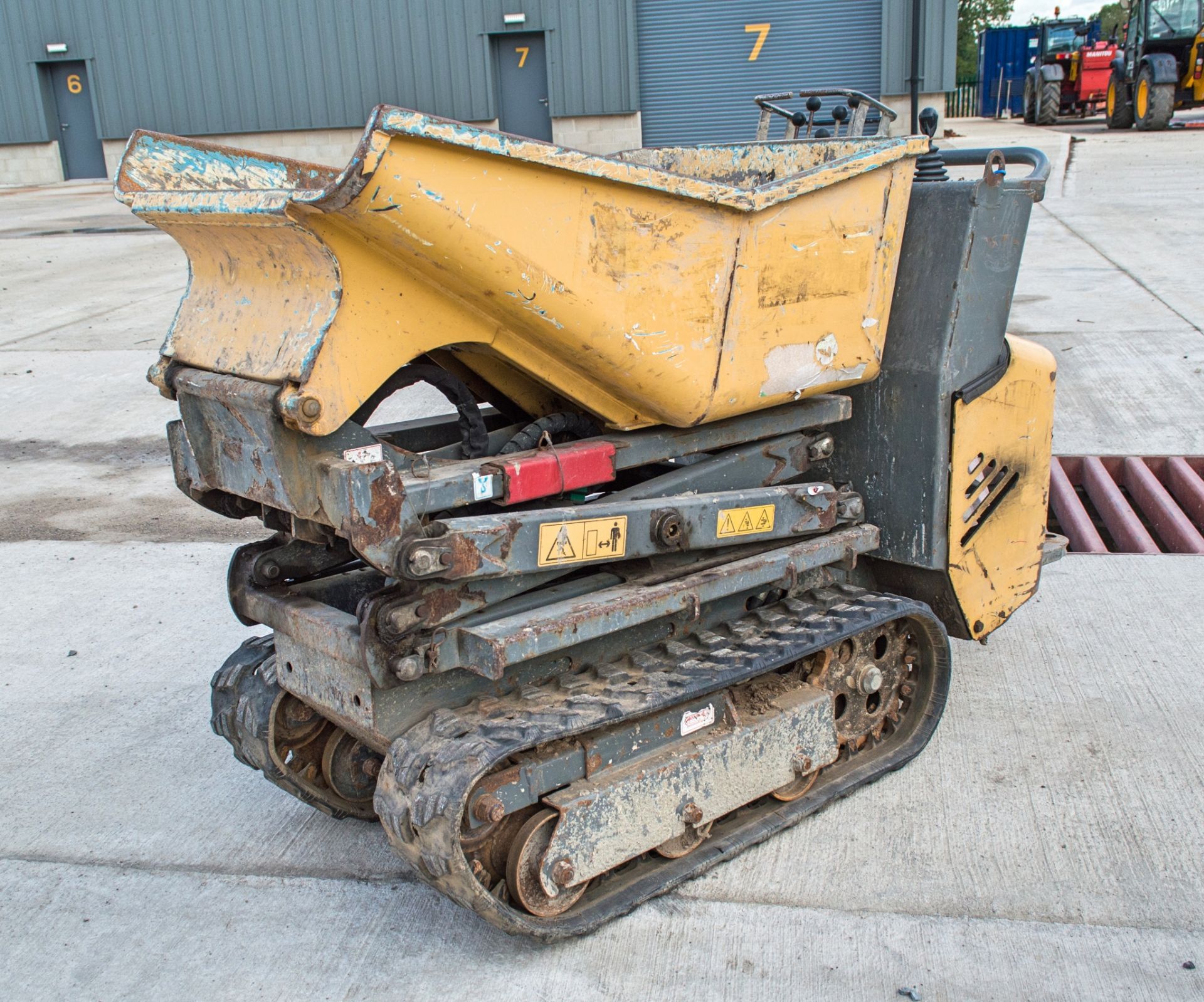 Messersi TCH - 07D diesel driven high tip pedestrian rubber tracked dumper  Year: 2014 1605-1846