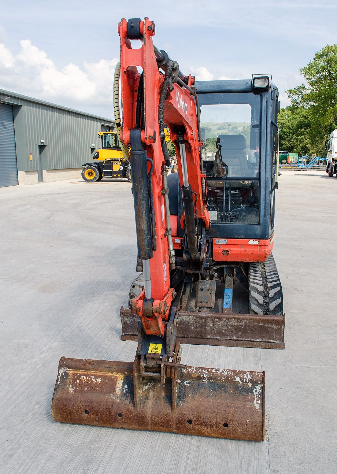 Kubota KX 61-3 2.8 tonne rubber tracked mini excavator  Year: 2013 S/N: 79874  Recorded Hours: - Image 5 of 19