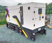 JCB G60 60 kva diesel driven generator Year: 2017 S/N: 2482060 Recorded Hours: 19,501