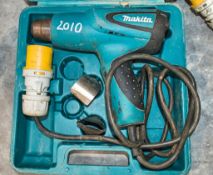 Makita 110v heat gun c/w carry case A768453