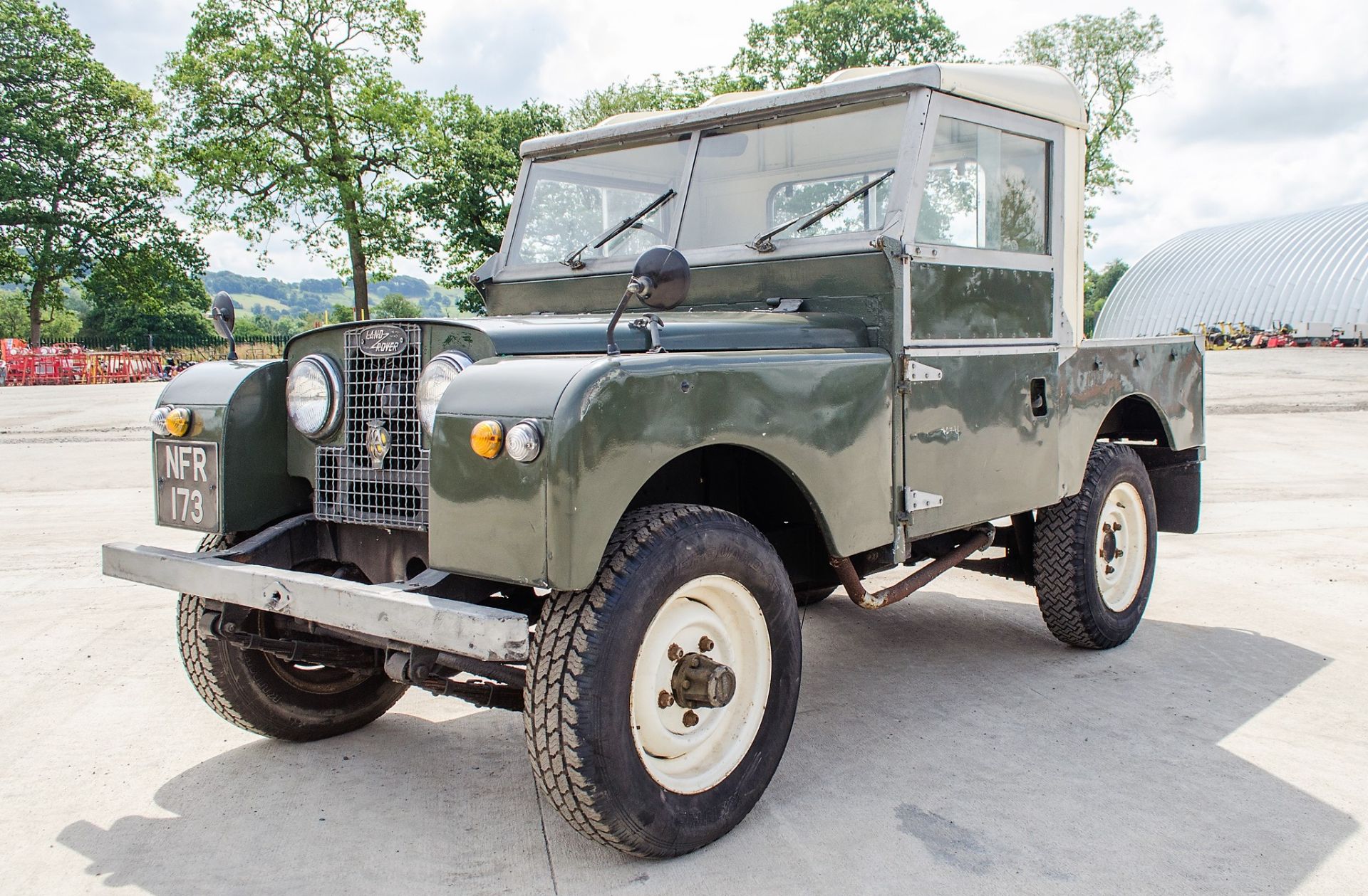 Land Rover Series 1 88 inch 4x4 diesel light utility vehicle Registration Number: NFR 173 Date of