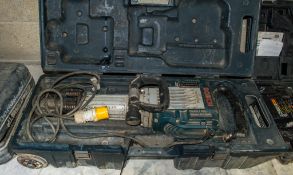 Bosch GSH16 110v breaker c/w carry case 05320035