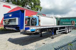 Don Bur 13.6 metre tri-axle flat bed trailer Year: 2021 Chassis Number: SEPPM39EPML071936 Serial