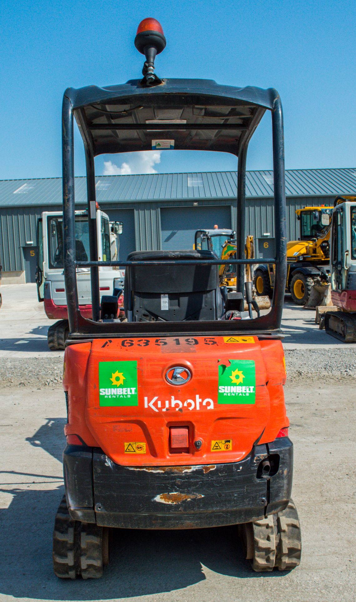 Kubota KX016-4 1.6 tonne rubber tracked mini excavator  Year: 2014 S/N: 57343 Recorded hours: 1606 - Image 6 of 17
