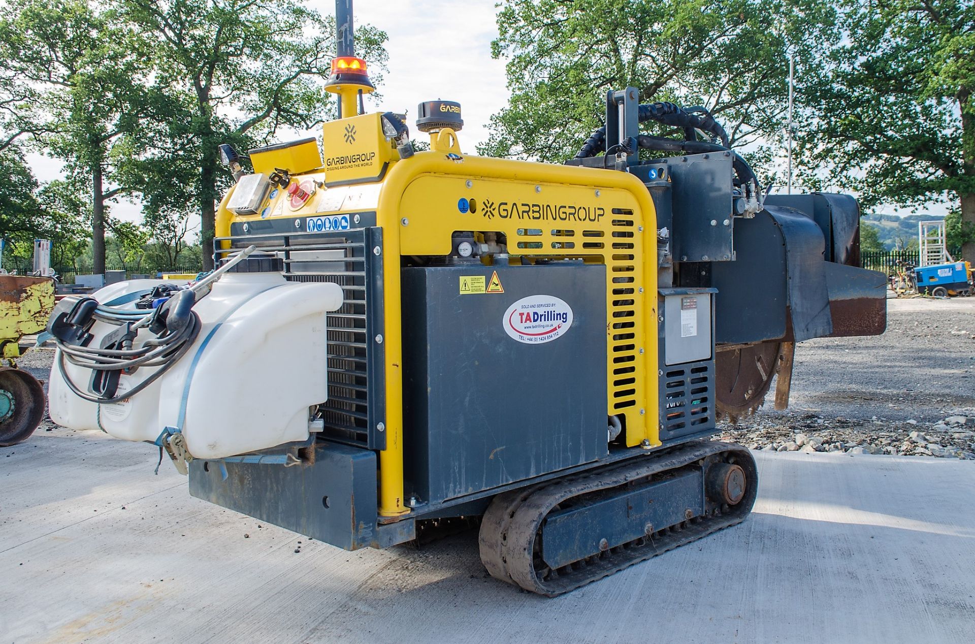 GarbinGroup Fiber 450E diesel driven tracked micro trencher Year: 2020 S/N: 1726 Recorded Hours: - Image 3 of 15