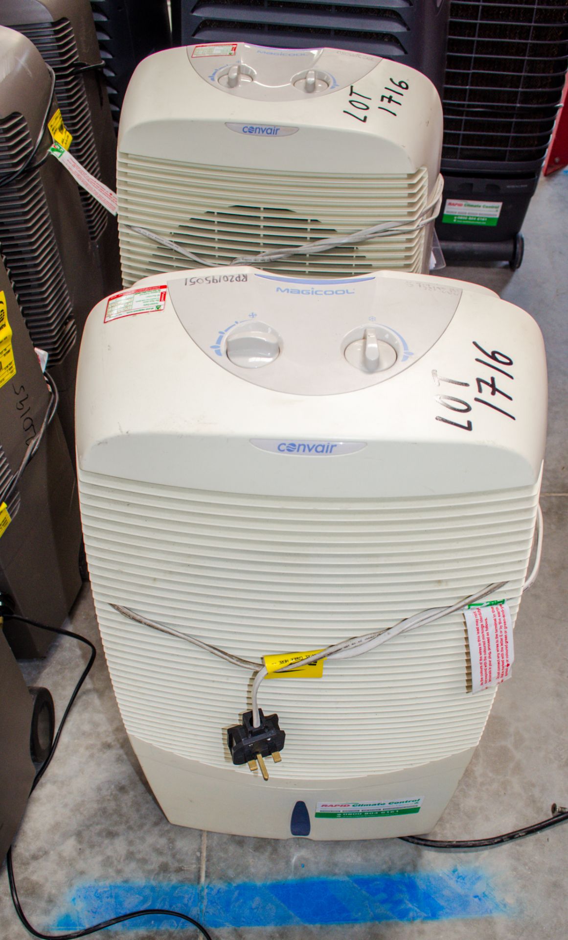 2 - Convair 240v evaporative coolers 20195051/2019050