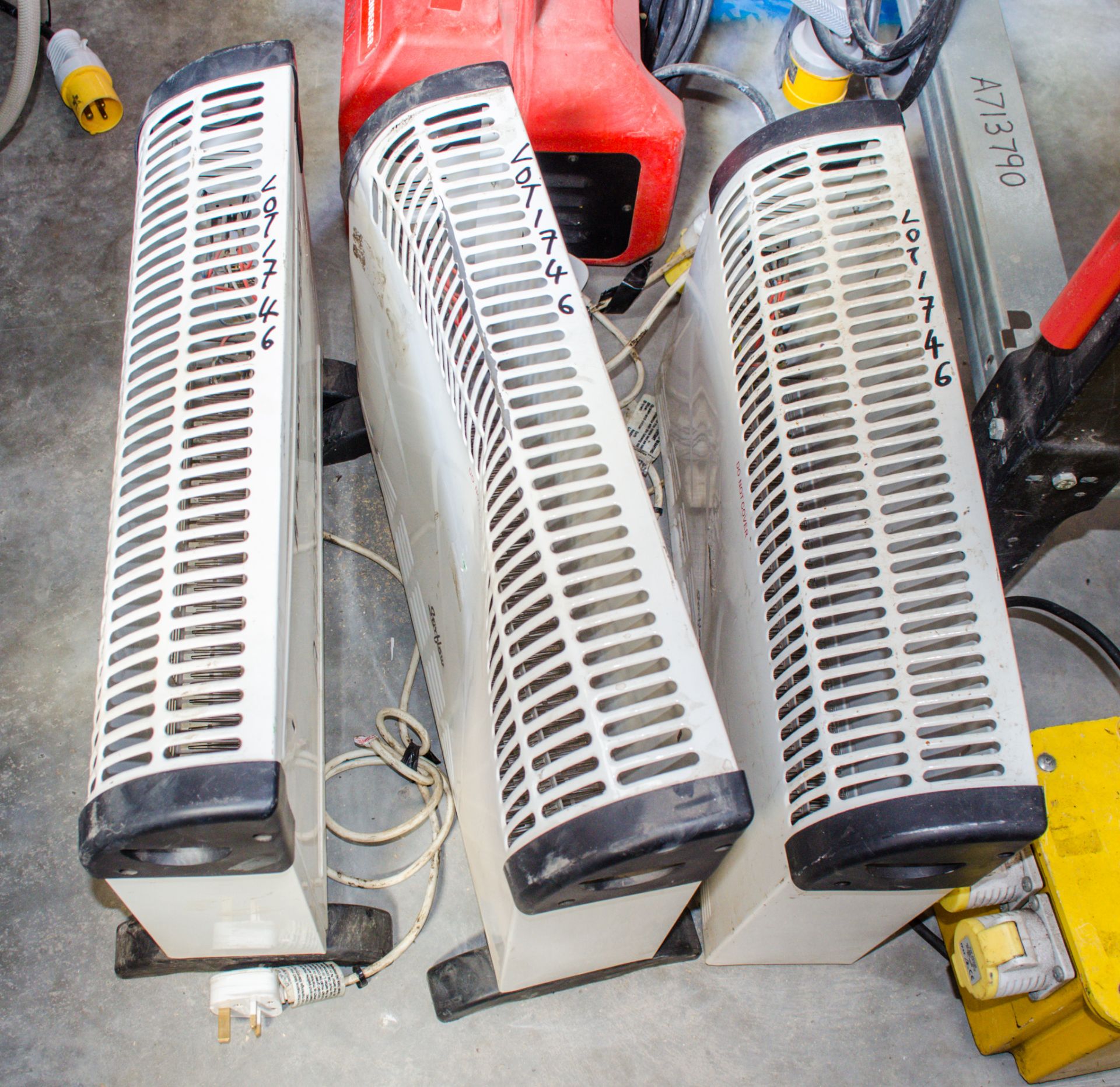 3 - 240v radiators A722232/A722234/A722231