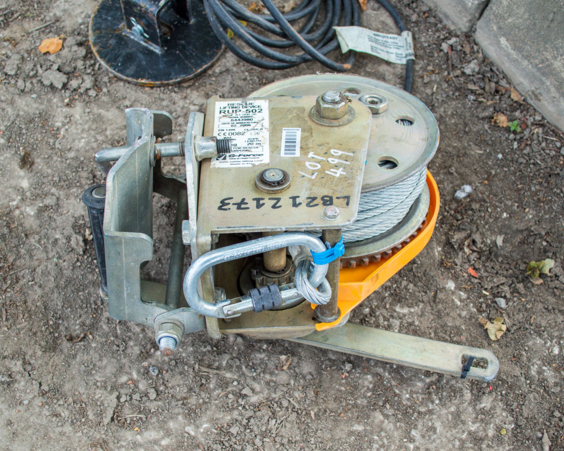 RUP-502 rescue winch LB212173