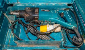 Makita 8406 110v power drill c/w carry case 1410-8202