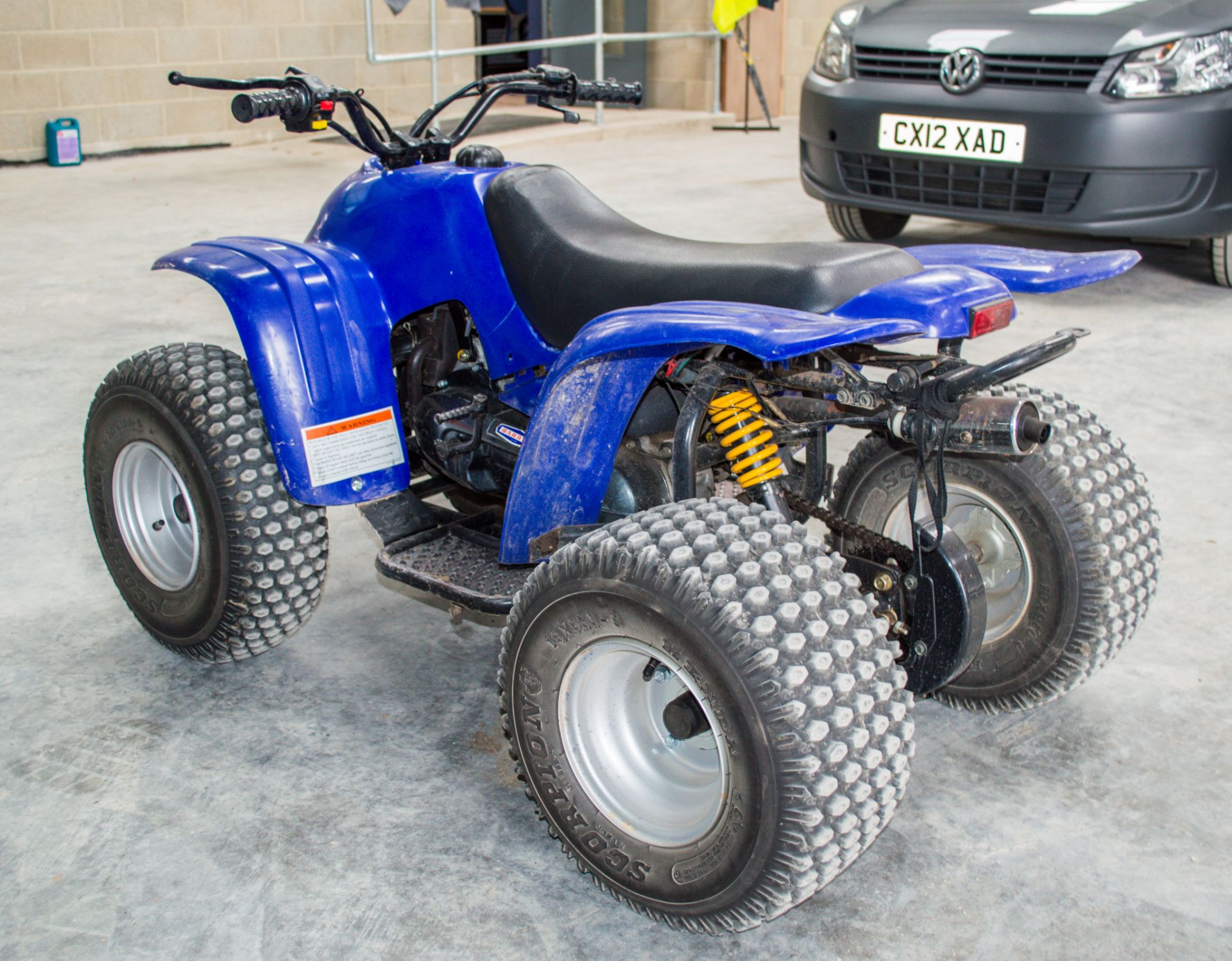 Barris petrol driven 2 wheel drive childrens quad bike  **No VAT on hammer price, but VAT will be - Image 4 of 7