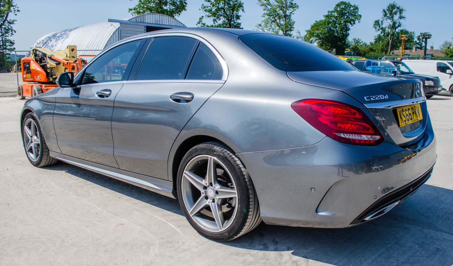 Mercedes Benz C220 AMG Line 2143cc diesel 4 door saloon car  Registration number: KS66 PKV Date of - Image 4 of 29