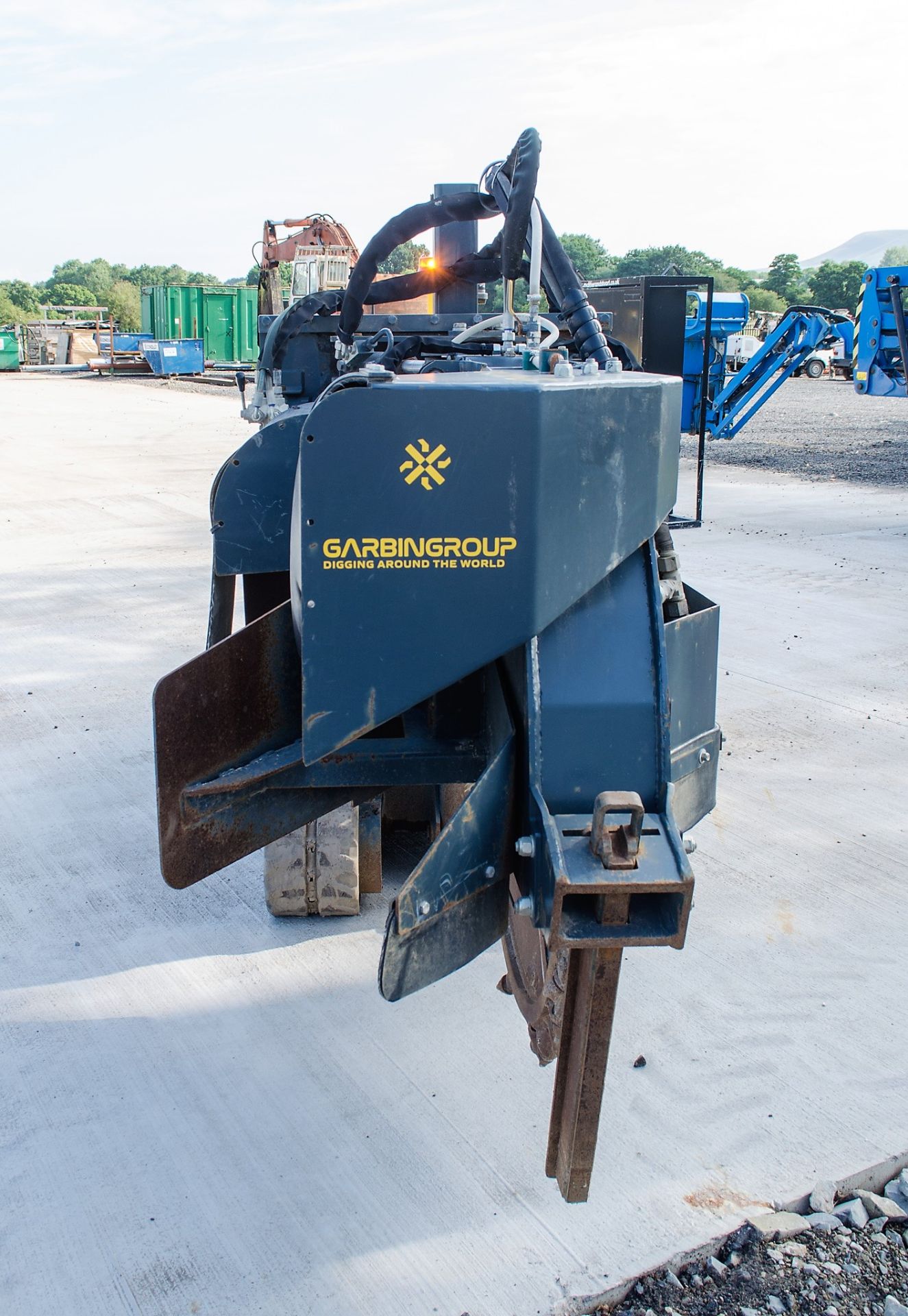 GarbinGroup Fiber 450E diesel driven tracked micro trencher Year: 2020 S/N: 1726 Recorded Hours: - Image 5 of 15