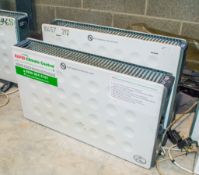 2 - 240v electric radiators 10457212/10457144 NB