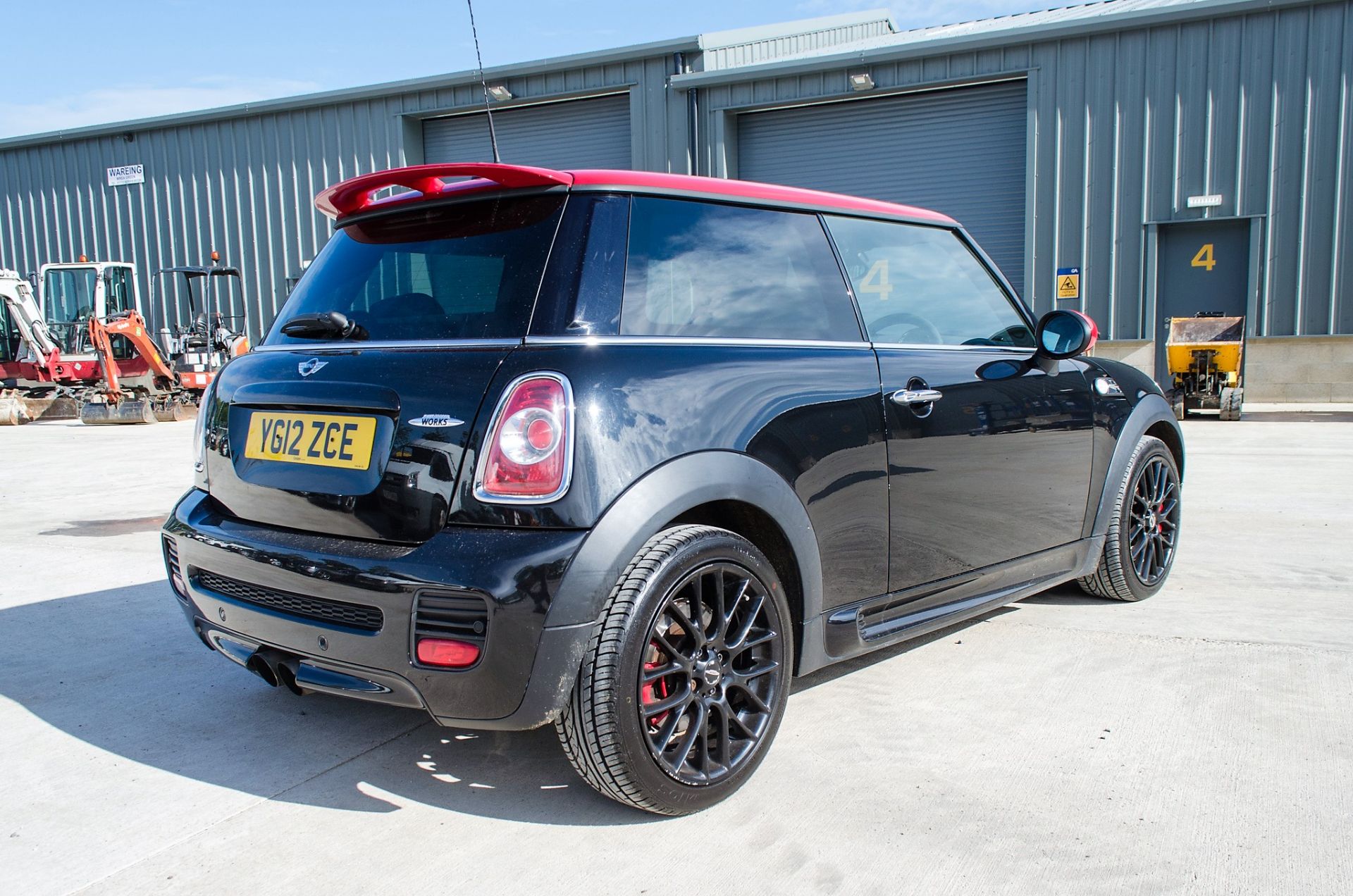 Mini John Cooper Works 1.6 petrol 3 door hatchback car Registration Number: YG12 ZCE Date of - Image 4 of 29