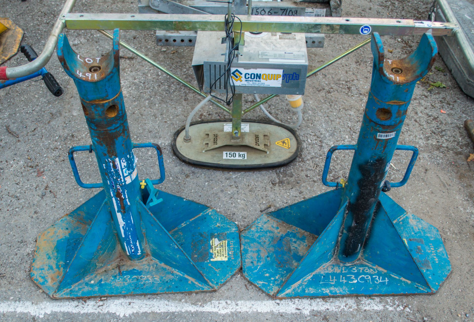 2 - 3 tonne cable/axle stands