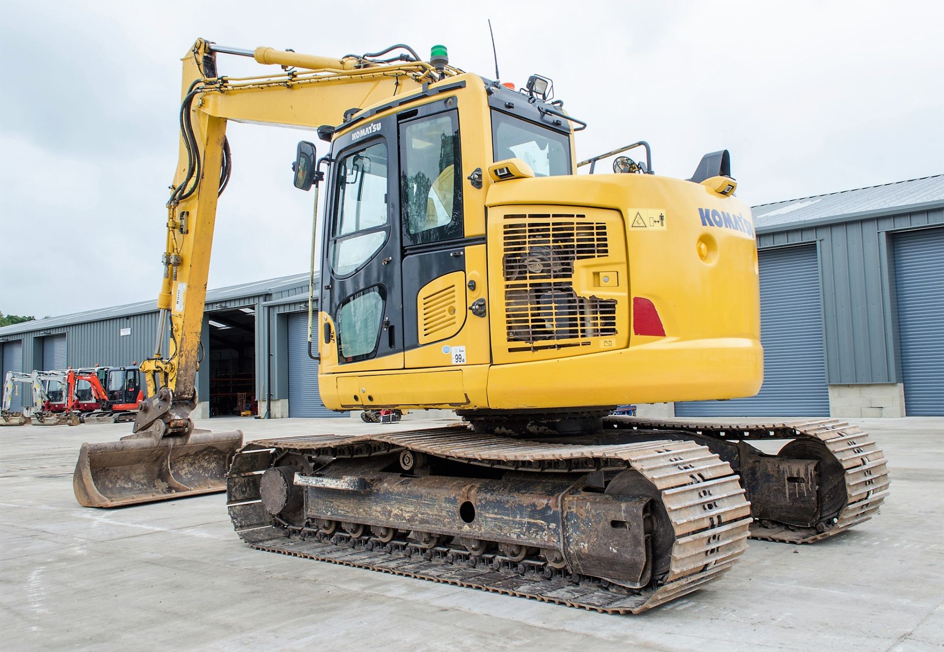 Komatsu PC138 US-11 13 tonne steel tracked excavator Year: 2018 S/N: F50563 Recorded Hours: 5160 - Image 4 of 27