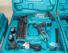 Makita GF600 7.2v nail gun c/w 2 - batteries, charger & carry case 16120514