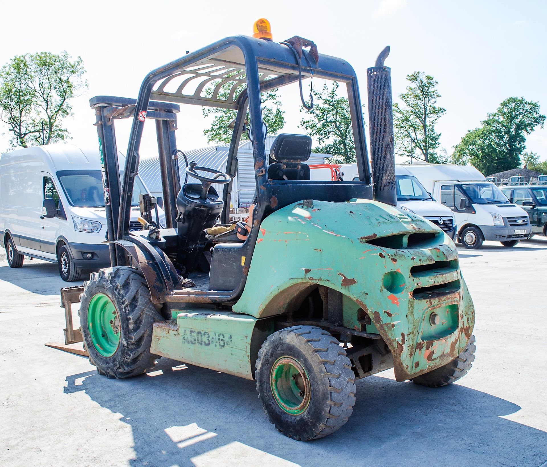 Ausa C150H 1.5 tonne diesel driven fork lift truck Year: 2008 S/N: 12059813 Recorded Hours: 2329 - Image 4 of 16