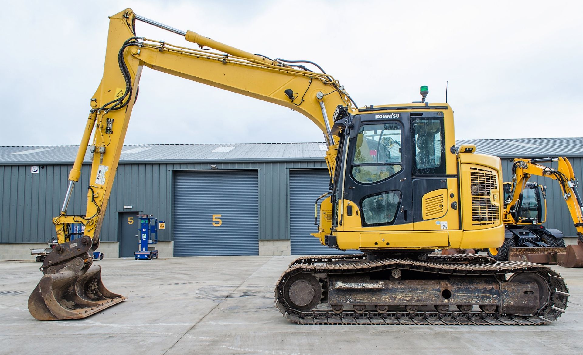 Komatsu PC138 US-11 13 tonne steel tracked excavator Year: 2018 S/N: F50563 Recorded Hours: 5160 - Image 7 of 27