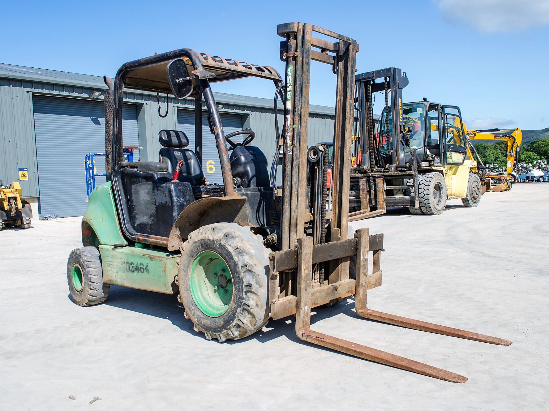 Ausa C150H 1.5 tonne diesel driven fork lift truck Year: 2008 S/N: 12059813 Recorded Hours: 2329 - Image 2 of 16