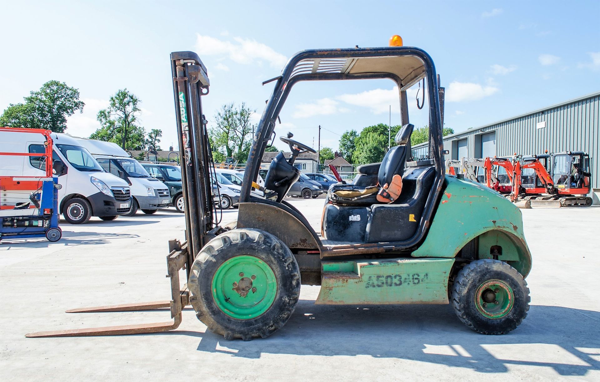 Ausa C150H 1.5 tonne diesel driven fork lift truck Year: 2008 S/N: 12059813 Recorded Hours: 2329 - Image 8 of 16