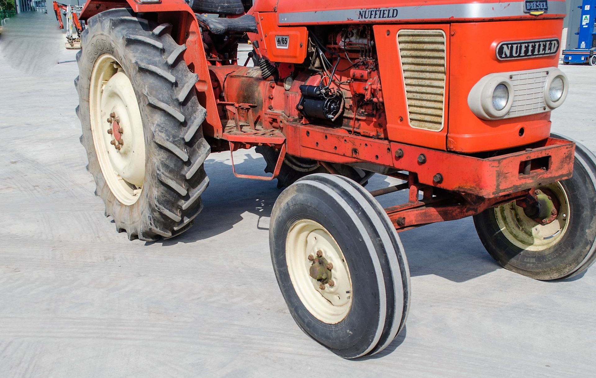 Nuffield 4/65 diesel 2WD tractor Registration Number: OSS 537G Date of Registration: 19/05/1969 - Image 9 of 18